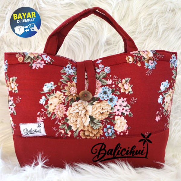 Balicihui Mukena Nadia Maroon 2 Mukena Bali Jumbo Mukena Bali Dewasa by Balicihui