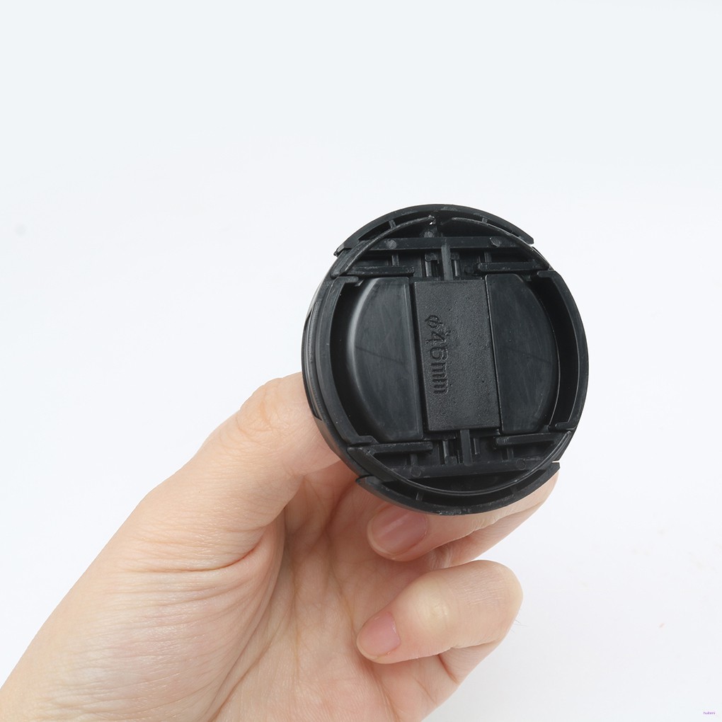 Tutup Lensa Kamera Universal Snap-On Untuk Canon Nikon 46/49/52/55/58/62/67/72/77mm Huiti