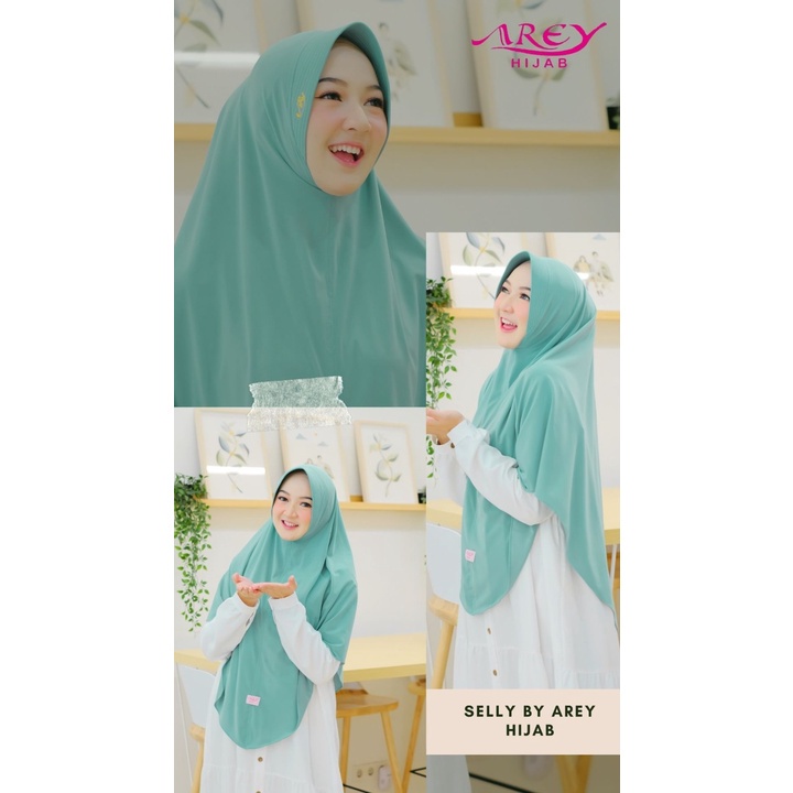 Jilbab Instan Pad Jumbo Selly By AREY