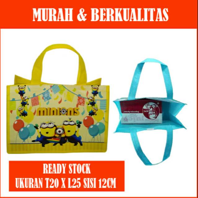 

Tas souvenir ultah minions