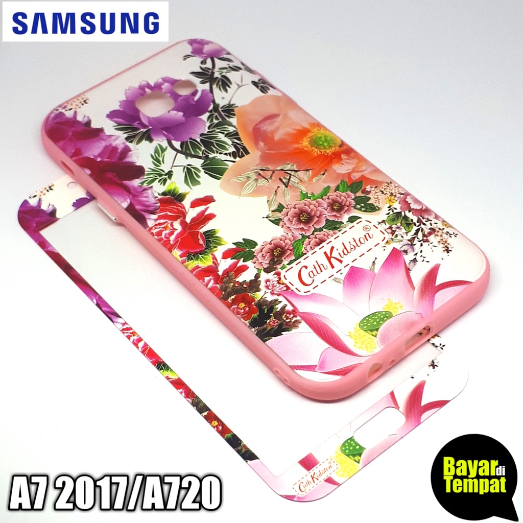 Case Hp Motif Bunga For Samsung A7 2017/A720