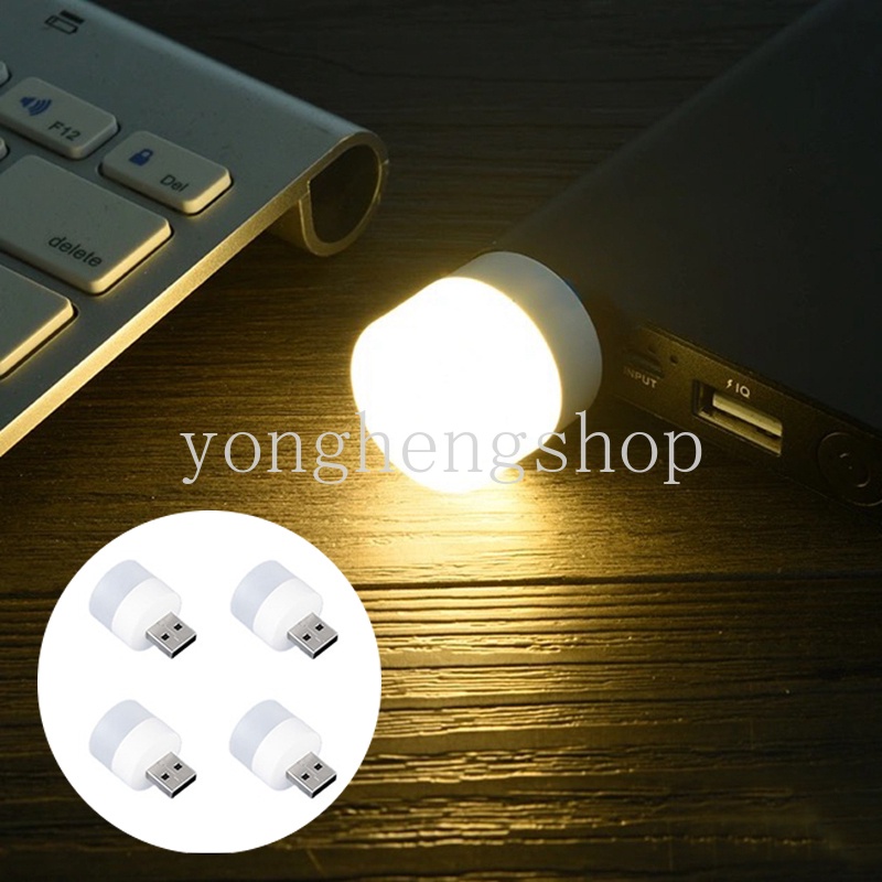 Lampu Baca LED Mini Portable Tenaga USB Untuk Koridor / Kamar Tidur / Toilet