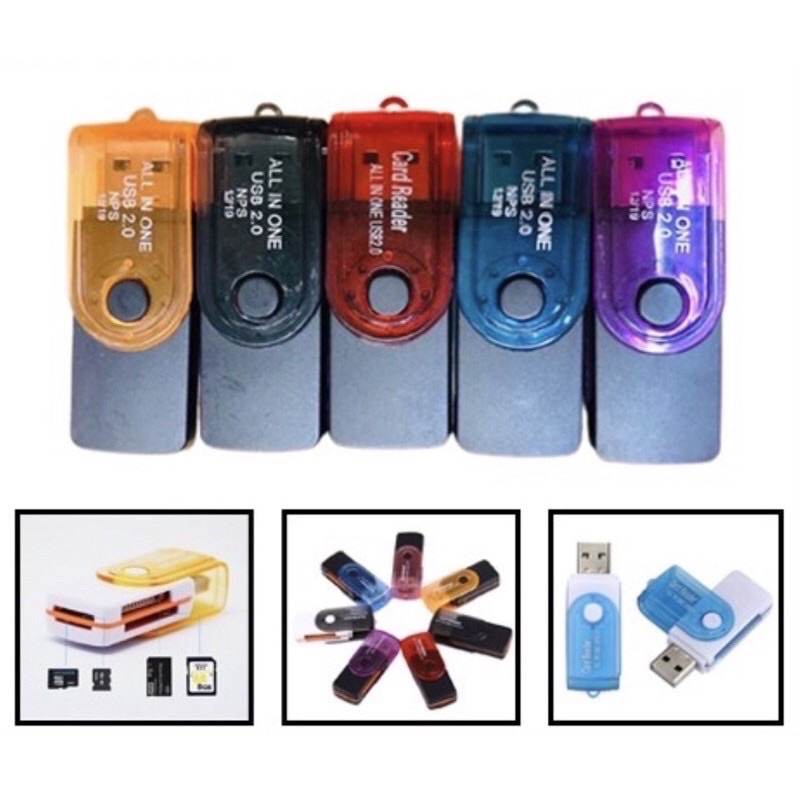 Card Realder Multi 4Slot Putar Cr Realder Multi fungsi