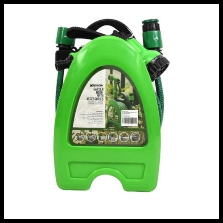 Ace-Krisbow Selang Air-Selang Taman-Roll-Gulung-Kran-Selang Cuci Mobil