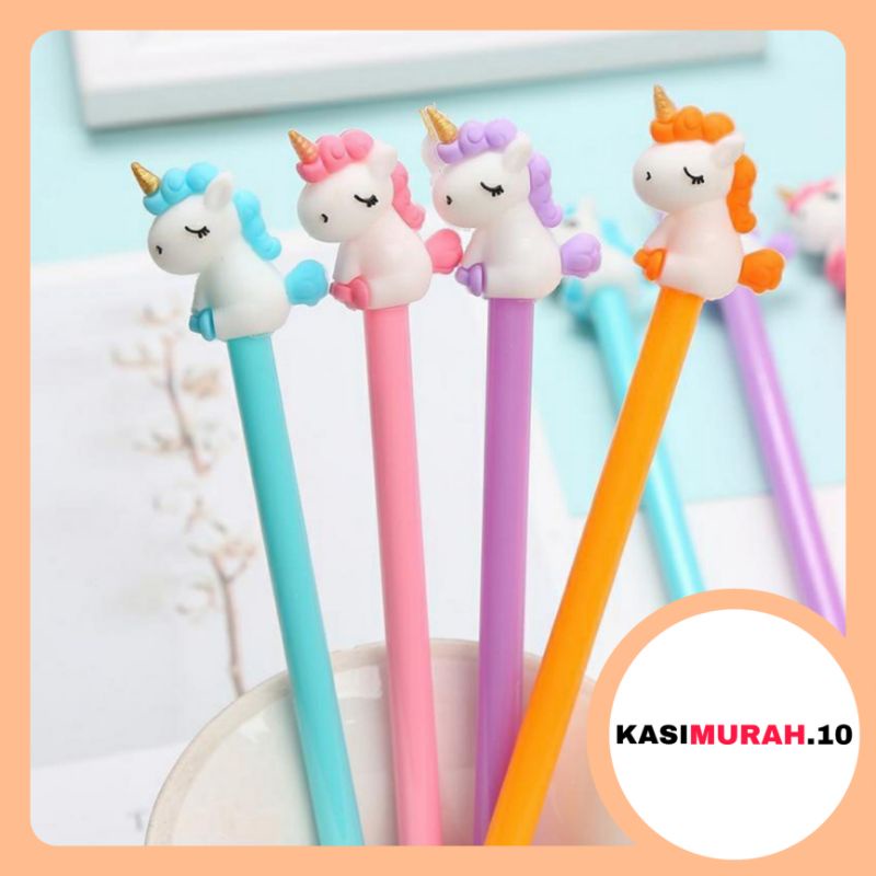 

Kasimurah.10 | Pulpen Unicorn Chubby / Pena Gel Motif Unicorn / Pulpen Gel Cair Unicorn / Pena Unicorn / Pulpen Chubby