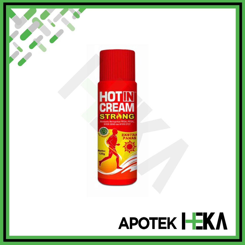 Hot In Cream Strong Botol 120 ml - Salep Pegel dan Nyeri Otot (SEMARANG)