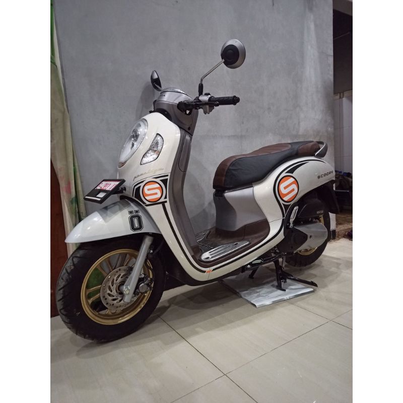 striping scoopy 2021 transparan sticker scoopy new