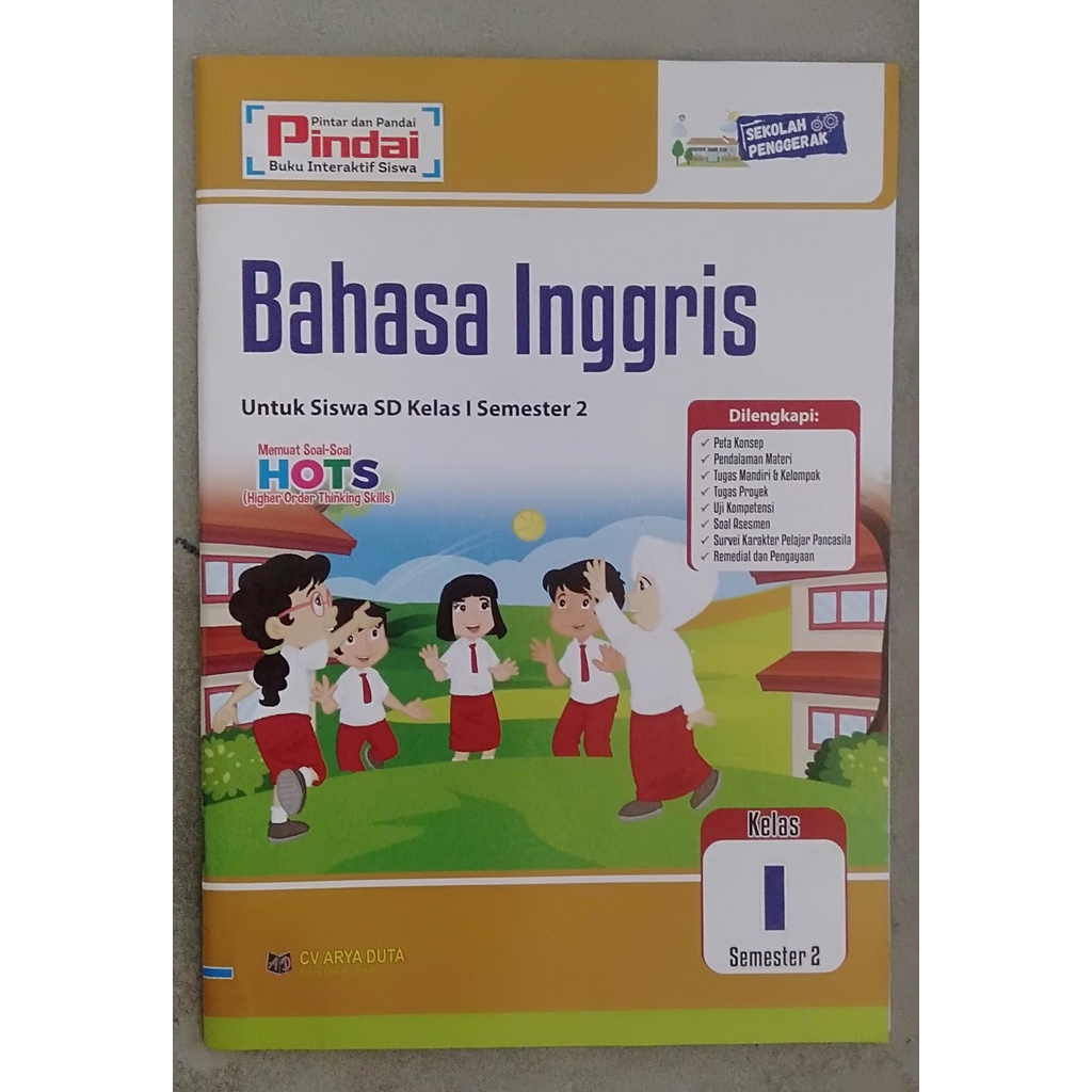 

Buku LKS Kurikulum Merdeka CV.ARYA DUTA Hots| B.inggris Kelas 1 Sem-2