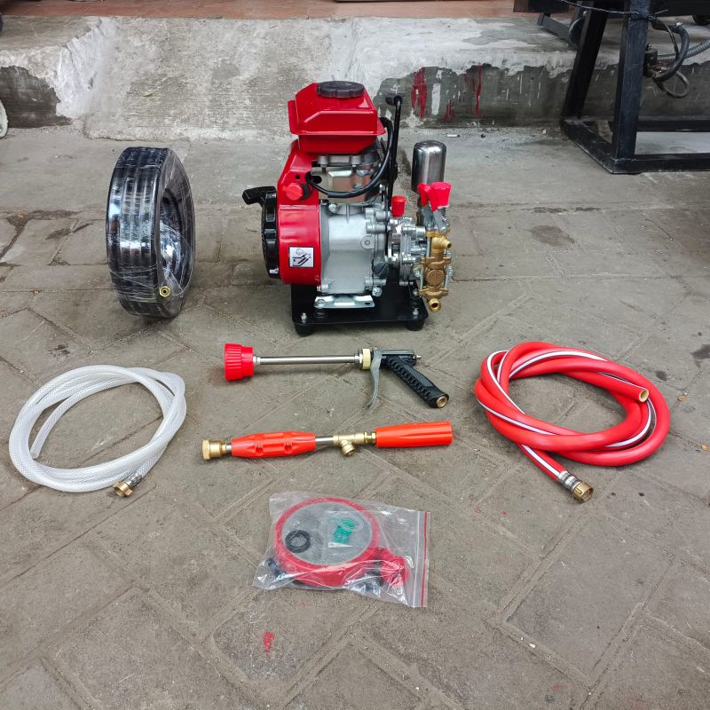 Mesin sprayer portable 4 tak komplit selang 50 meter