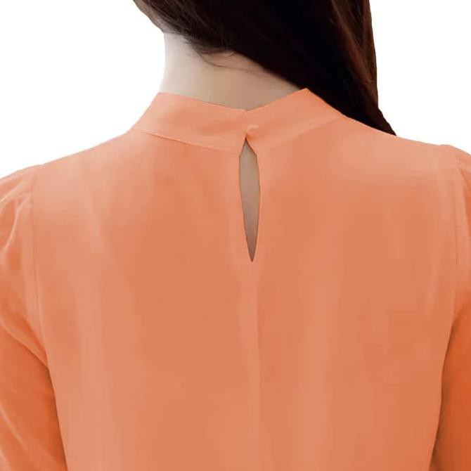 Blouse Wanita - Okechuku Mun Baju Atasan Wanita Blouse Wanita Blouse Putih Baju Wanita - Putih, M