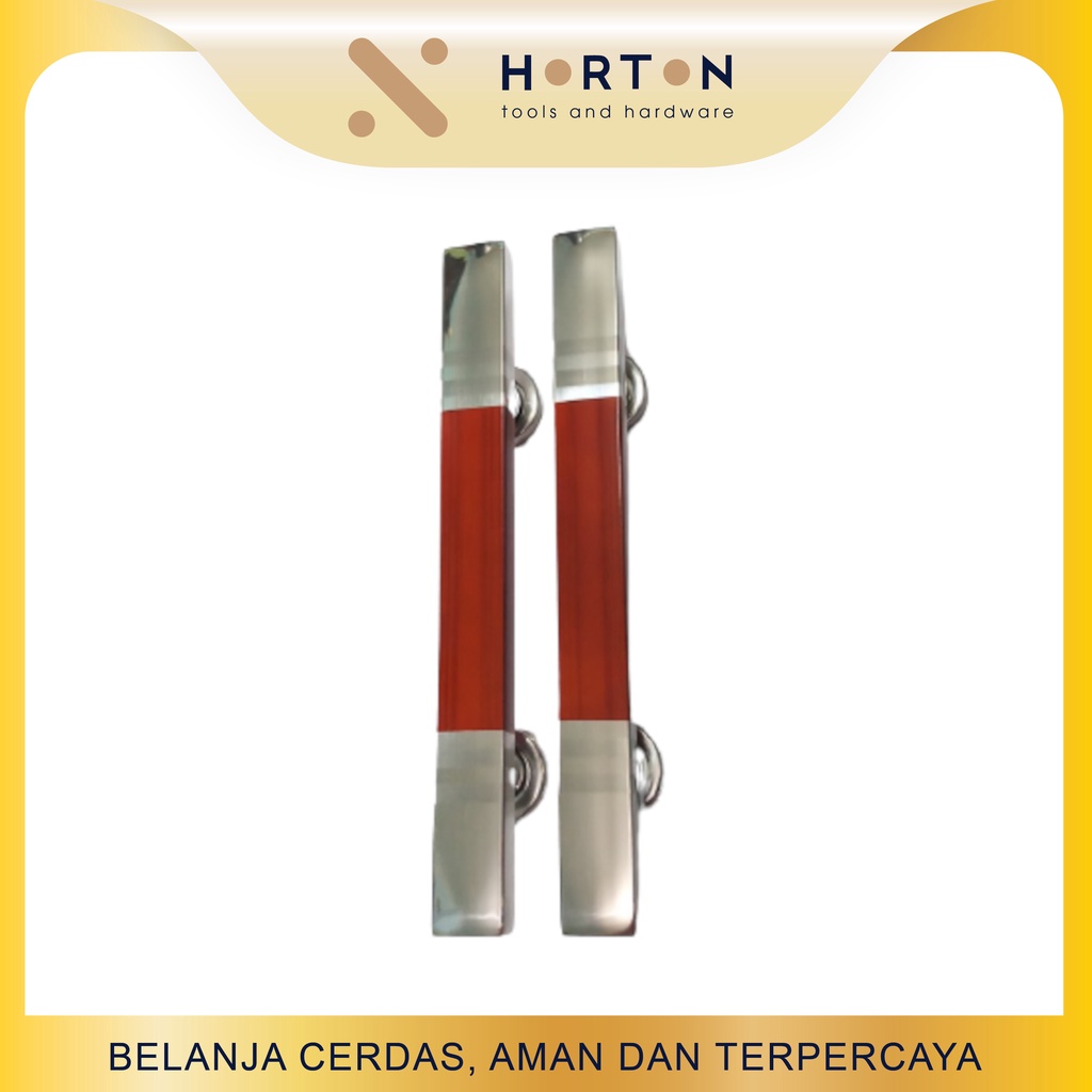 Handle Gagang Pintu Rumah 08NT Kotak Coklat Muda Minimalis