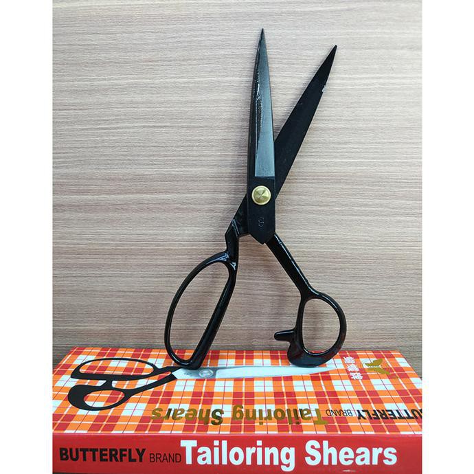 

Termurah Gunting Tailor - Tailor Scissors - Gunting Bahan 9" Merk Butterfly Sjs Promo