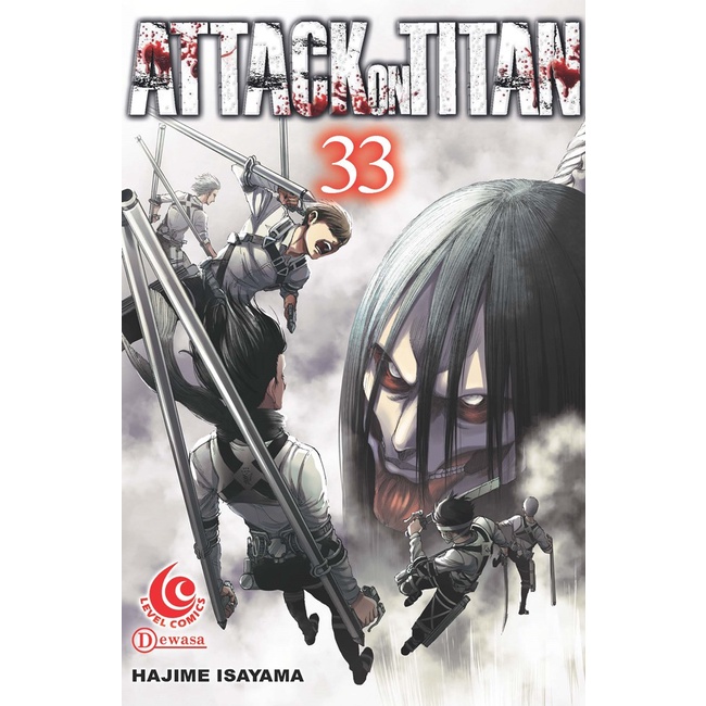 Komik Attack on Titan Vol.33 Segel