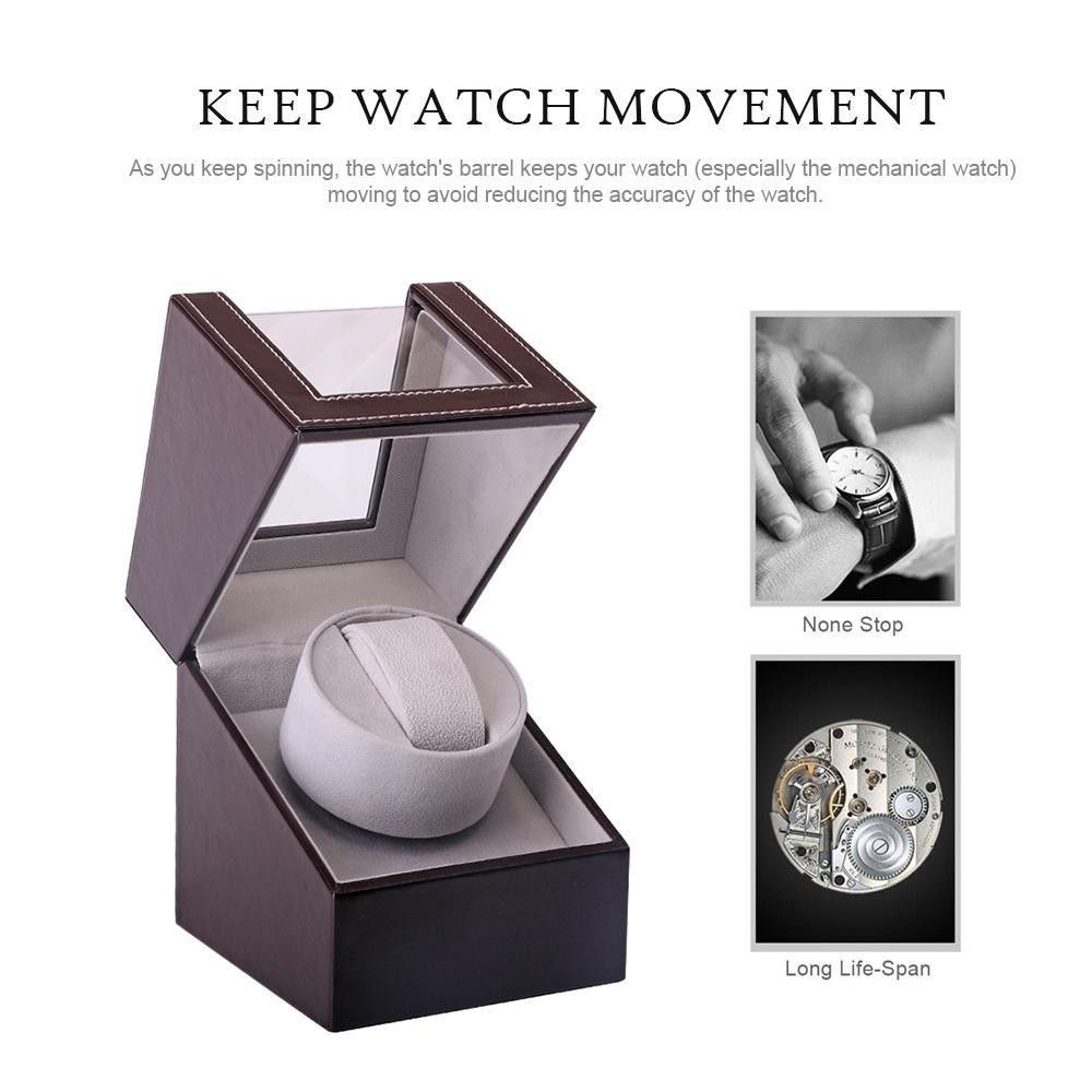 WA125B Automatic Watch Winder Boxes- Pemutar Jam Tangan Otomatis