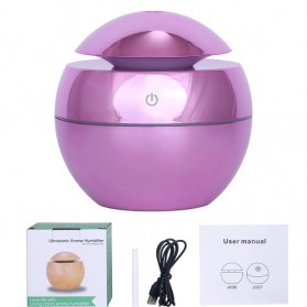 DELIXING Ultrasonic Air Humidifier Diffusers Aromatherapy USB 130ml - RJS62 - Pink