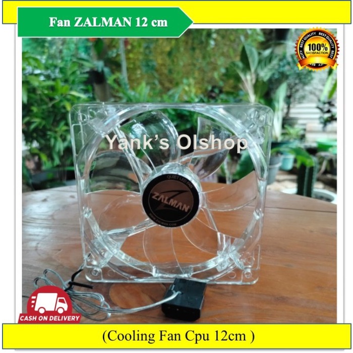 Menakjubkan Fan Casing Cpu 12 Cm Led Blue Light Fan Zalman 12 Cm Cooling Fan Pc Promo