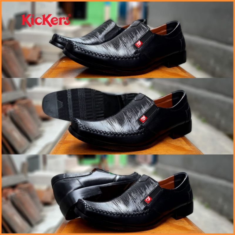 Pantofel Hitam Pria Sepatu pantopel pria sepatu pantofel pria sepatu kulit