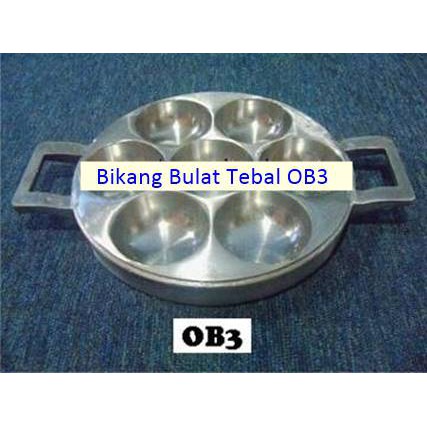 Cetakan Bikang Bulat Tebal Bolu Perabot