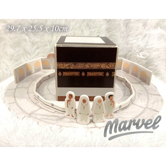 Diskon Puzzle 3D Bahan Faom Mainan Edukasi Anak - Kabah Mekkah Trendi