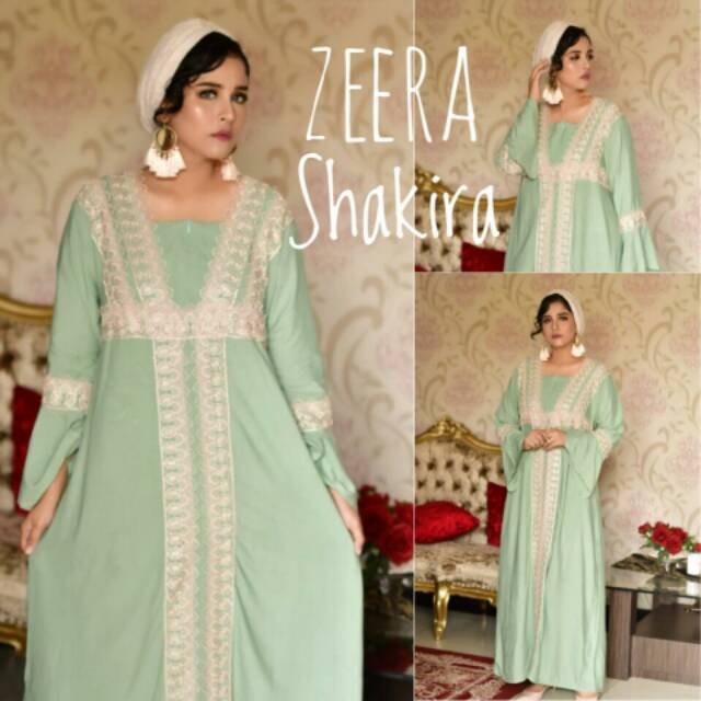 Daste arab ZEERA SHAKIRA Dress Busui Rayon Super Original