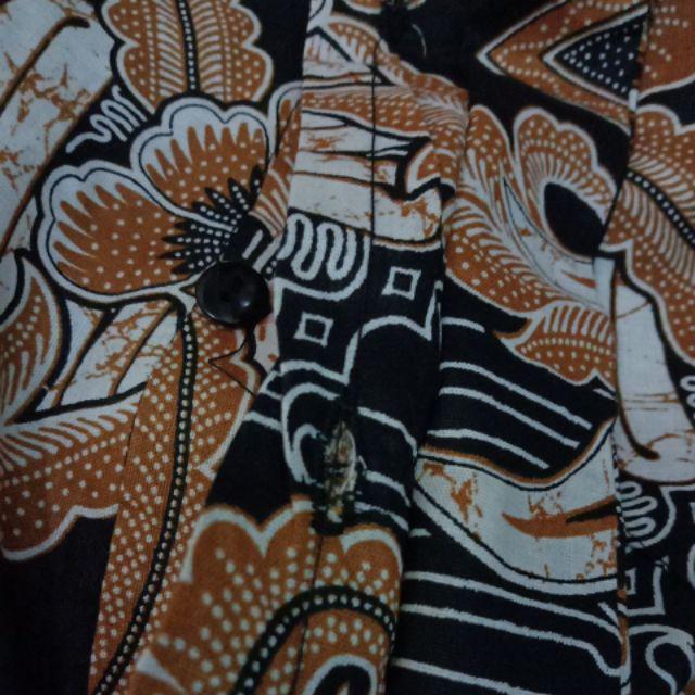 Batik Couple Tunik Kemeja Ready Sragam Emhabatik Tunik Ziper Depan Terlaris