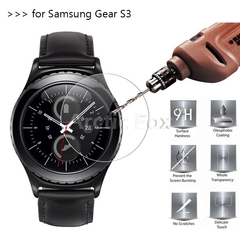 SAMSUNG WATCH GEAR S3 CLASSIC / GEAR S3 FRONTIER ANTI GORES HYDROGEL SCREEN PROTECTOR LAYAR JAM TANG