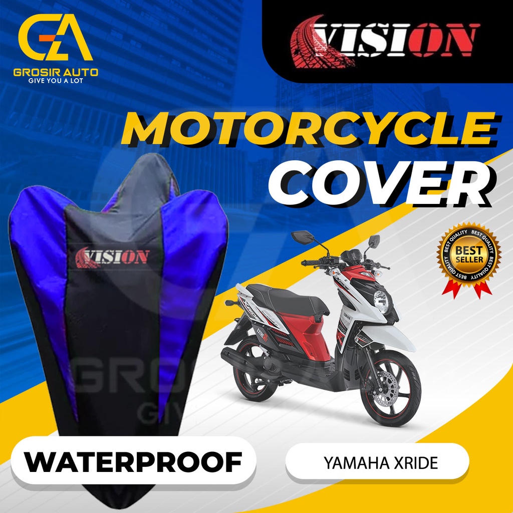 Sarung Motor XRIDE Waterproof Vision / Cover Selimut Penutup Sarung Mantel Motor Vision