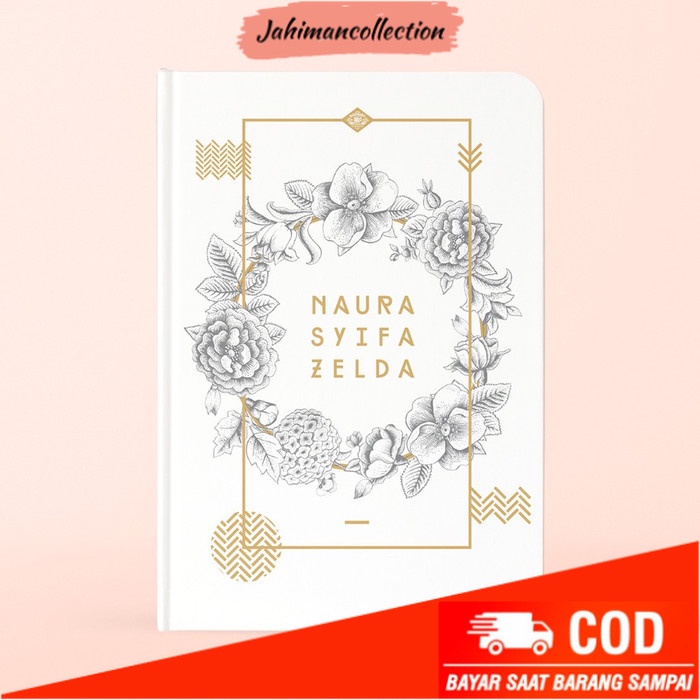 

✨ BISA COD ✨ Notebook Custom Buddybooks Custom Buku Jurnal Planner FRAME 10 - Size A6