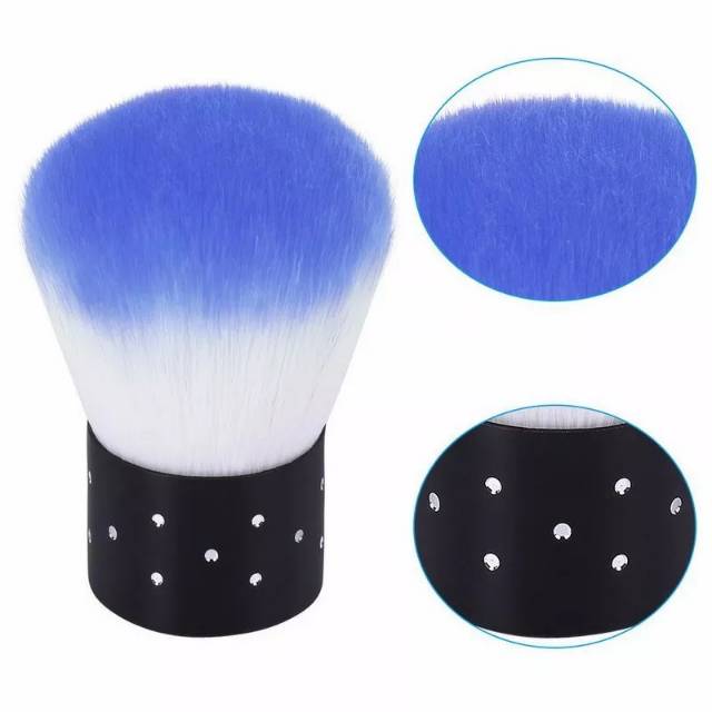 KUAS BRUSH BESAR KABUKI BRUSH DUST BRUSH KUAS DEBU NAILART