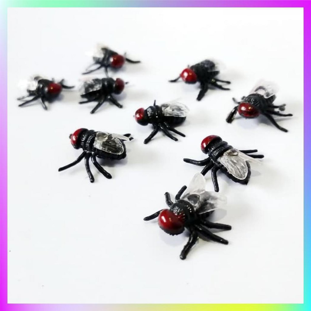 LALAT BESAR PALSU PLASTIK MAINAN USIL JAHIL MIRIP ASLI