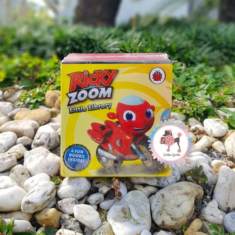 Ricky Zoom Little Library Board Book