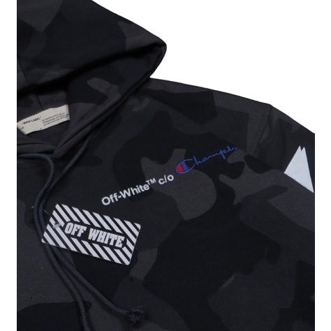 Jaket Sweater Hoodie OFF WHT X CHAMP CAMO – Fashion Trendy Casual Unisex Good Brand Quality 99% Realpict