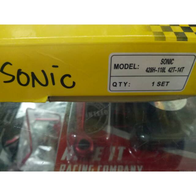 Gear Set Sonic Ori Fukukawa japan Quality