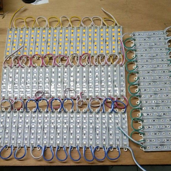 Lampu LED 6 mata 12V DC