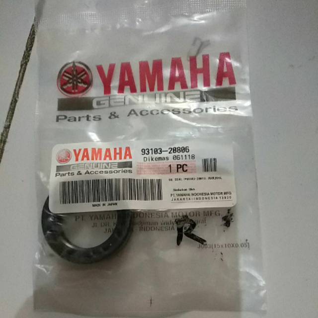 Sil Magnet Seal As Krug Kruk Kanan Yamaha RX 100 RXS RXK V 75 28 X 40 X 8 93103 28806