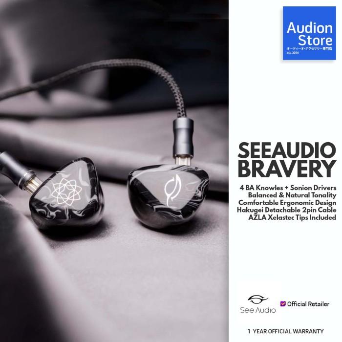 Seeaudio Bravery 4Ba Knowles Sonion Drivers 2Pin In-Ear Iem