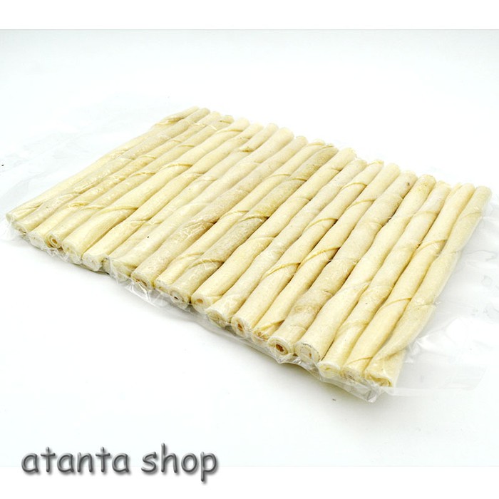 

tulang kulit stick rasa susu isi 20 pcs curah repack