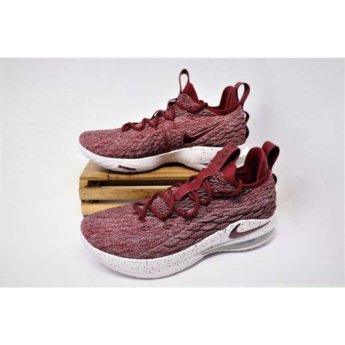 lebron 15 low team red