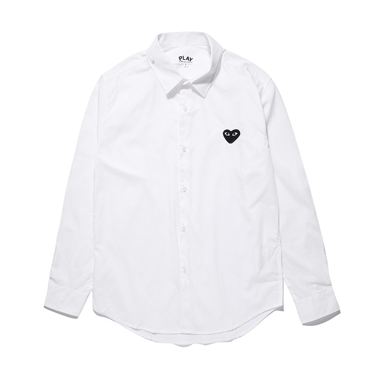 cdg play black long sleeve