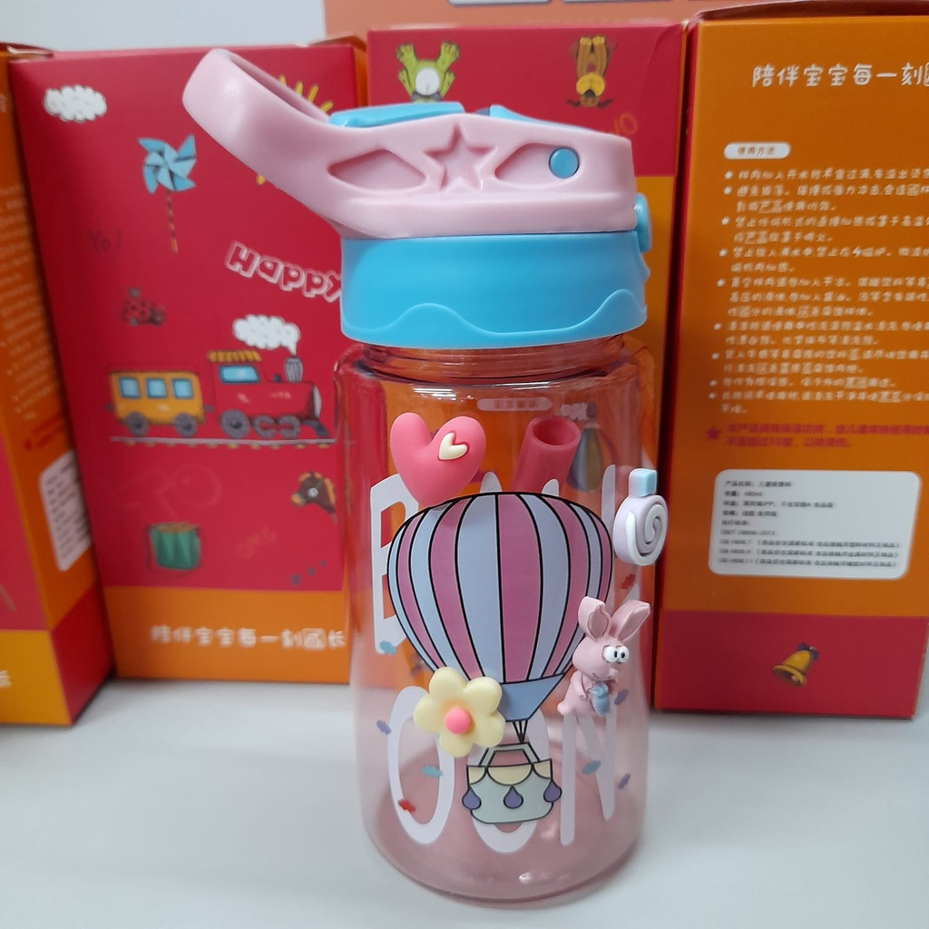 BOTOL 600 ML 3D ANAK NEW