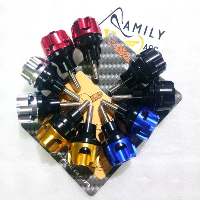 Jalu Spakbor Depan Full CNC For Motor Nmax Aerox Xabre Ninja R15 v2/v3 R25 DLL