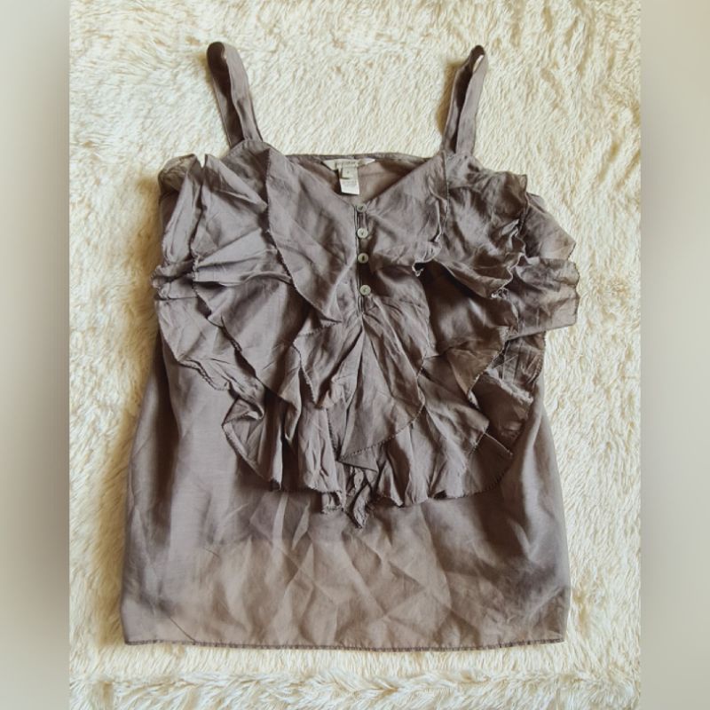 Ruffles Tank Top Et Cetera