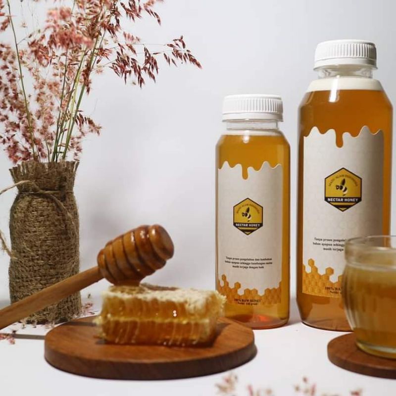 

MADU MENTAH LEBAH MELLIFERA FULL NEKTAR 700 GRAM - BY NECTAR HONEY