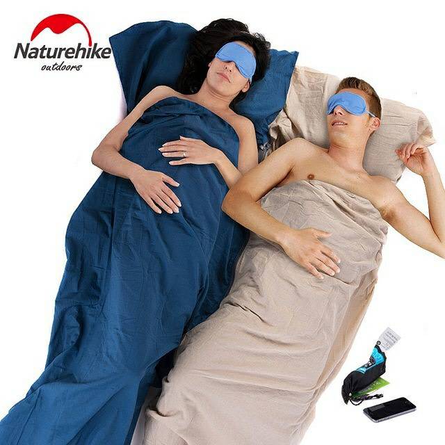 SLEEPING BAG LINER / CAMPING / SELIMUT NATUREHIKE NH15S012-D