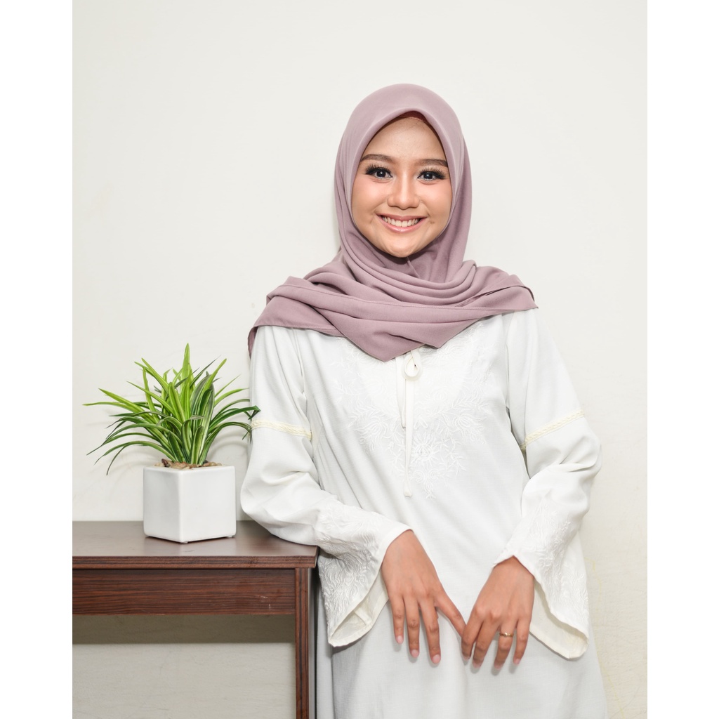 RC Hijab Sciencehijab Series Polos Jilbab Anak Muda Warna Nude Kekinian