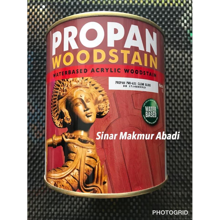 Jual Propan Woodstain Pws 631 Waterbased Cat Kayu Acrylic Waterbased To Indonesiashopee Indonesia 6270