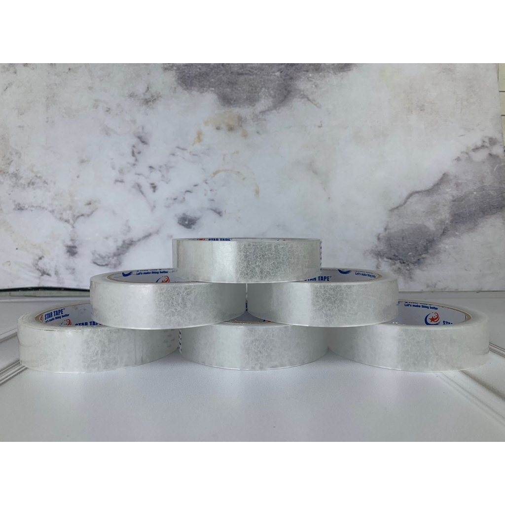 

ISOLASI / SELOTIP STAR TAPE 12 MM DAN 24 MM