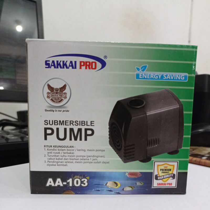 PROMO MURAH Pompa Kolam Aquarium SAKKAI PRO AA 103