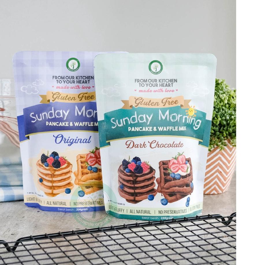 

Trendy BUNDLING GLUTEN FREE SUNDAY MORNING PANCAKE ORIGINAL DAN CHOCO