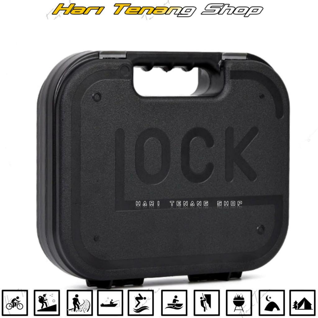 KOPER GLOCK HITAM / KOPER TO UNIT / KOPER PERLENGKAPAN/ KOPER PENGAMAN BARANG